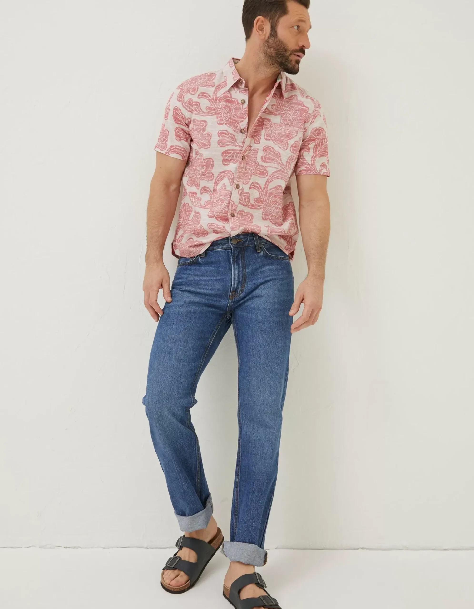 Floral Block Print Shirt