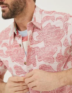 Floral Block Print Shirt