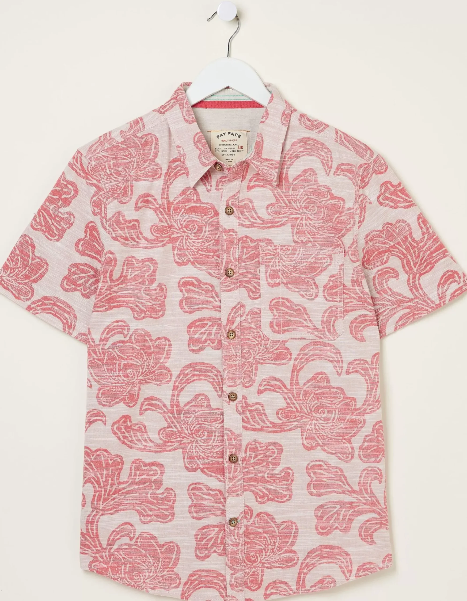 Floral Block Print Shirt