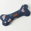 Floral Bone Dog Toy