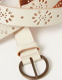 Floral Laser Cut Belt