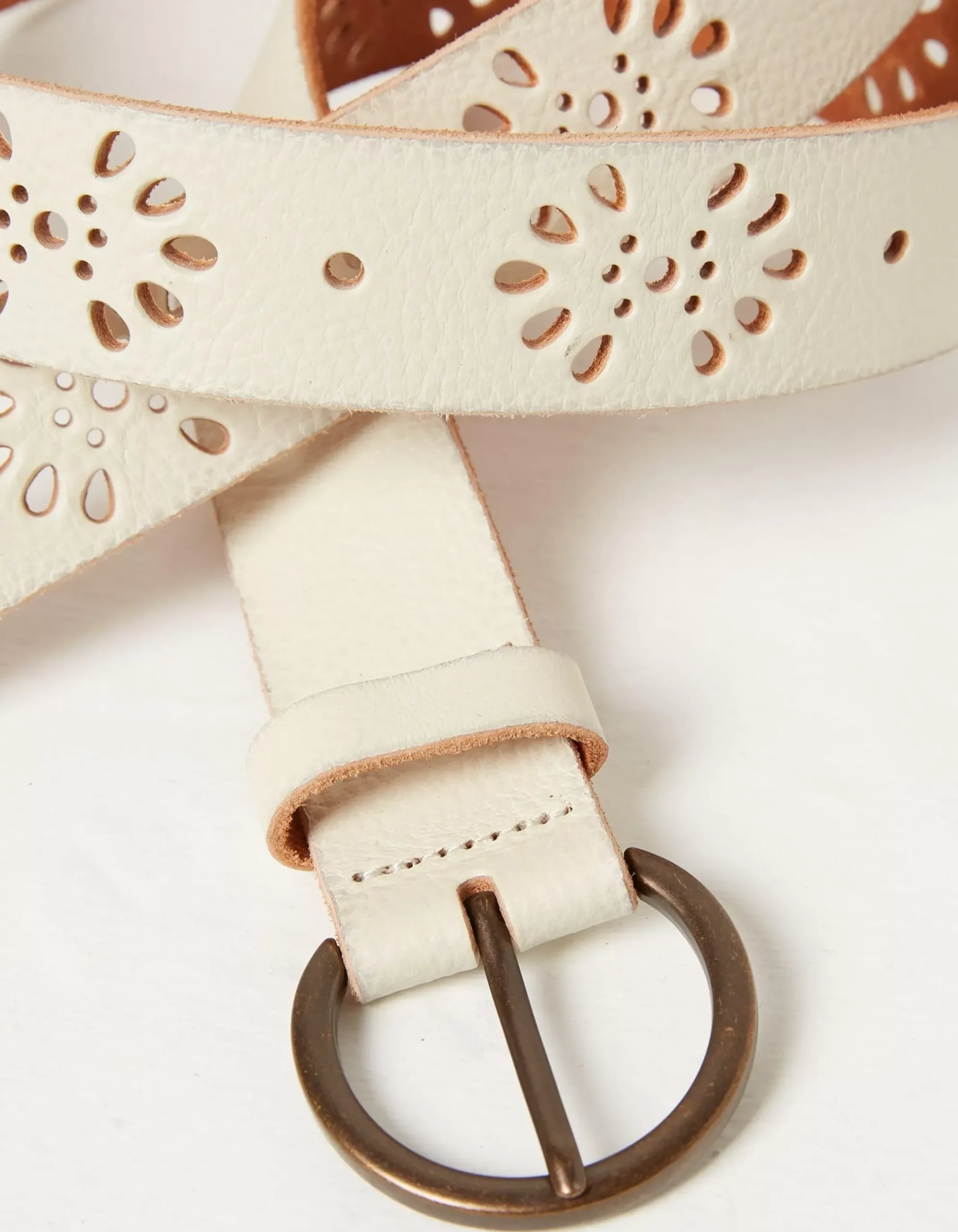 Floral Laser Cut Belt