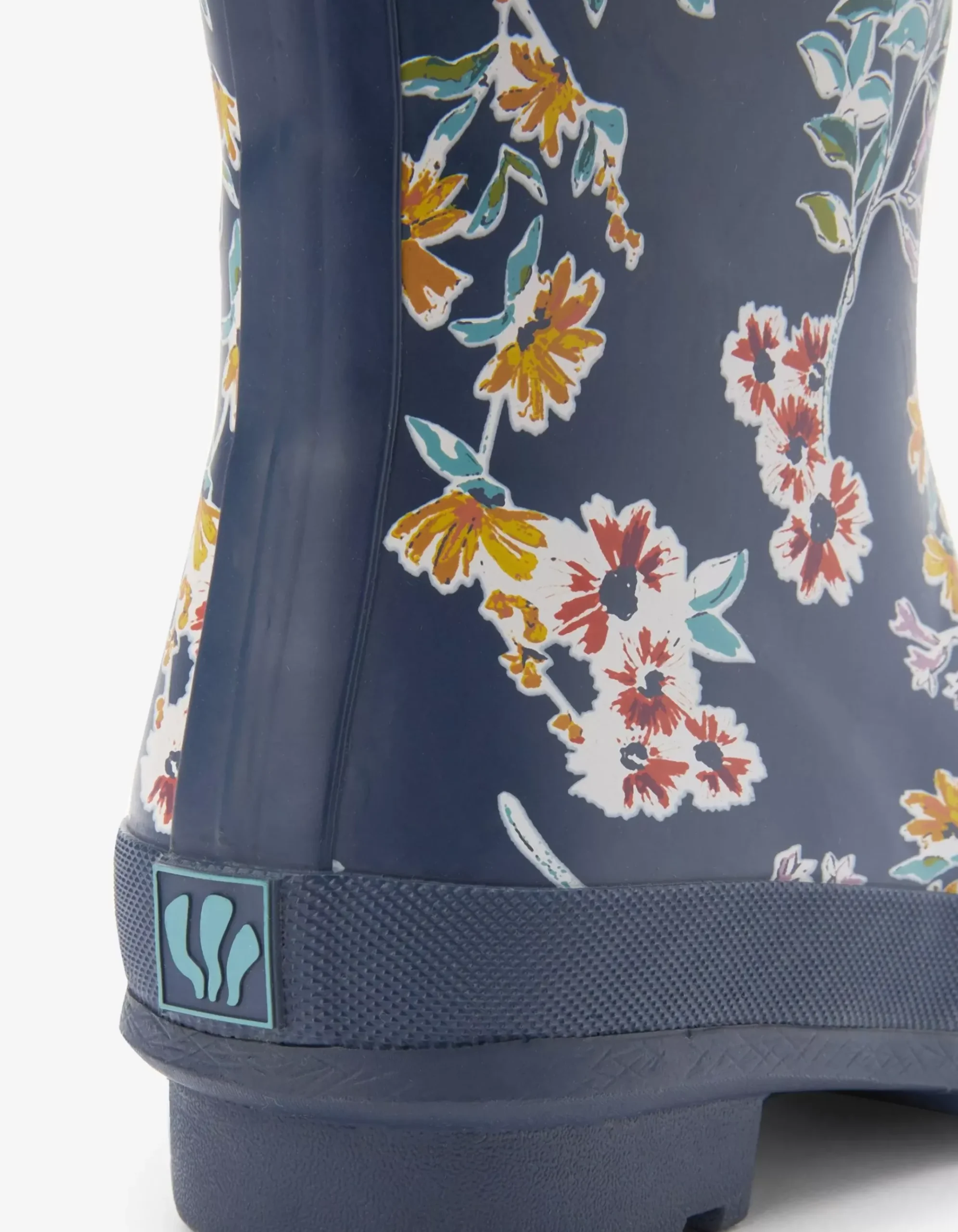 Floral Print Mid Wellies