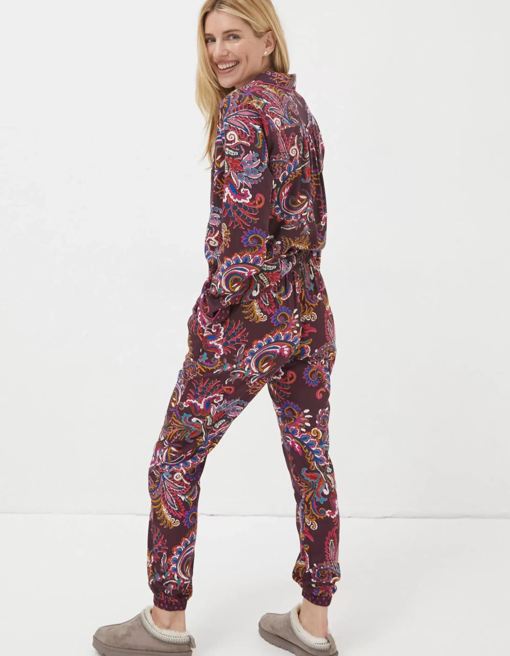 Floral Print Pyjamas Gift Box Set