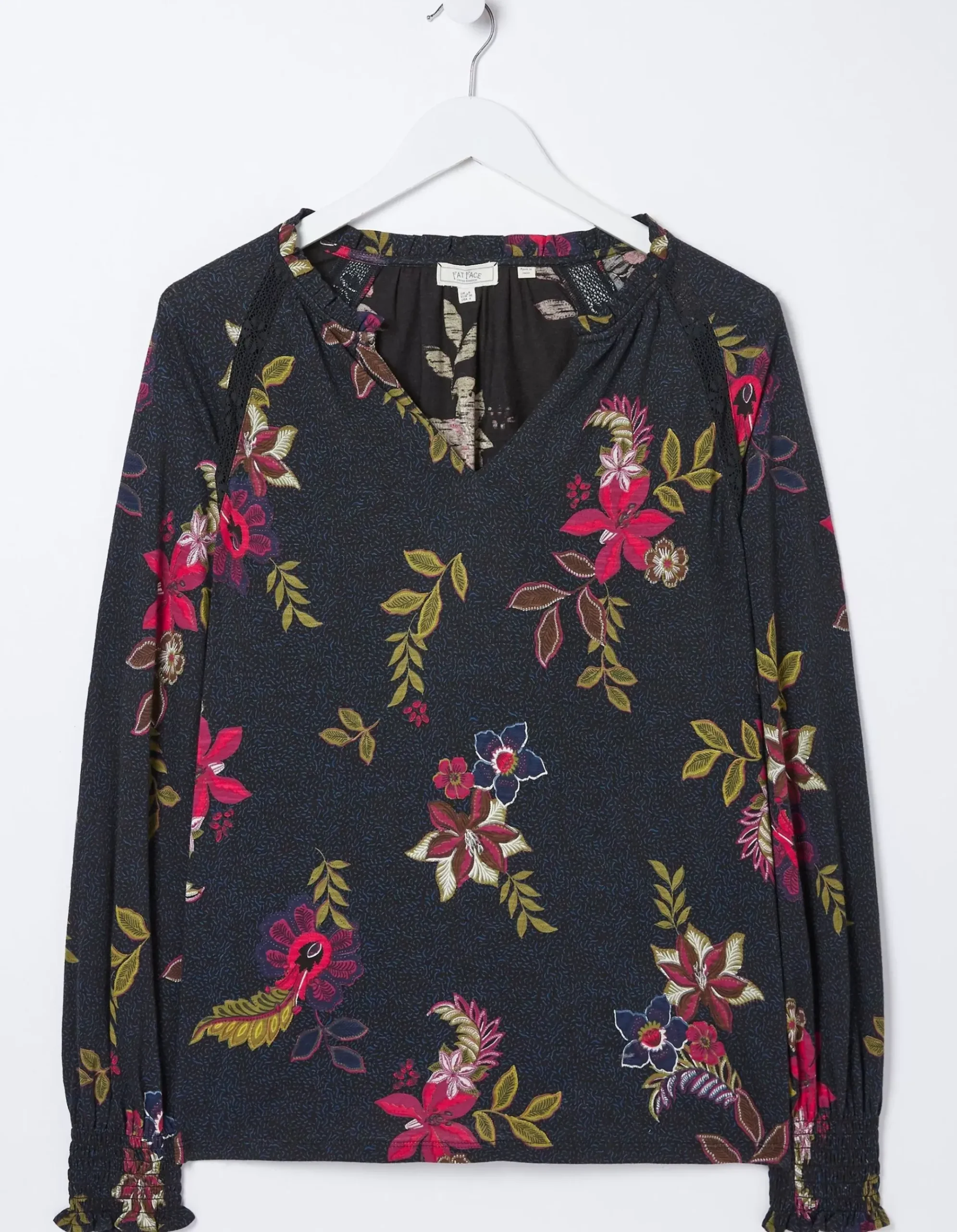 Florence Dotted Floral Top