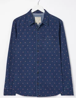 Flower Geo Print Shirt
