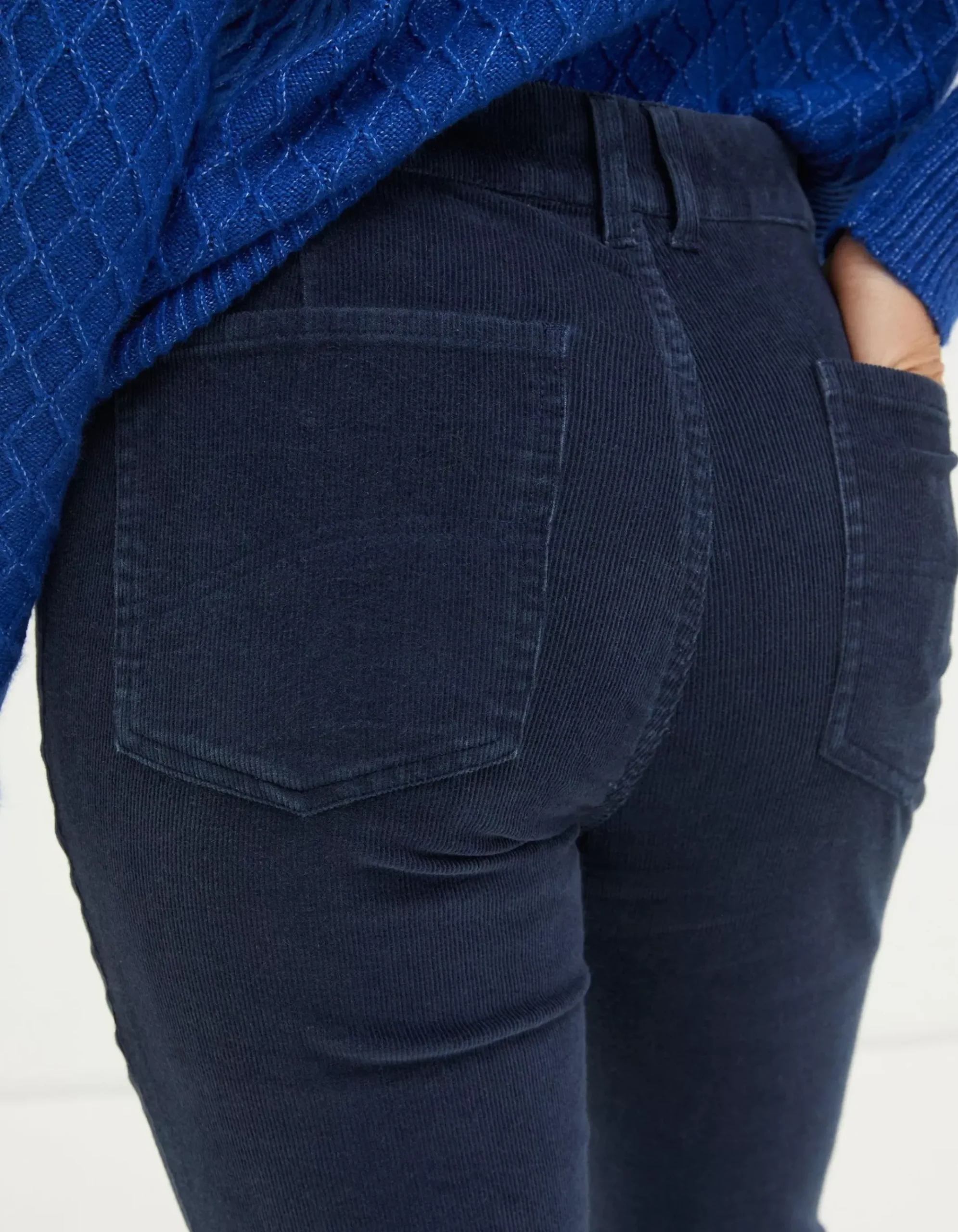 Fly Flare Corduroy Trousers