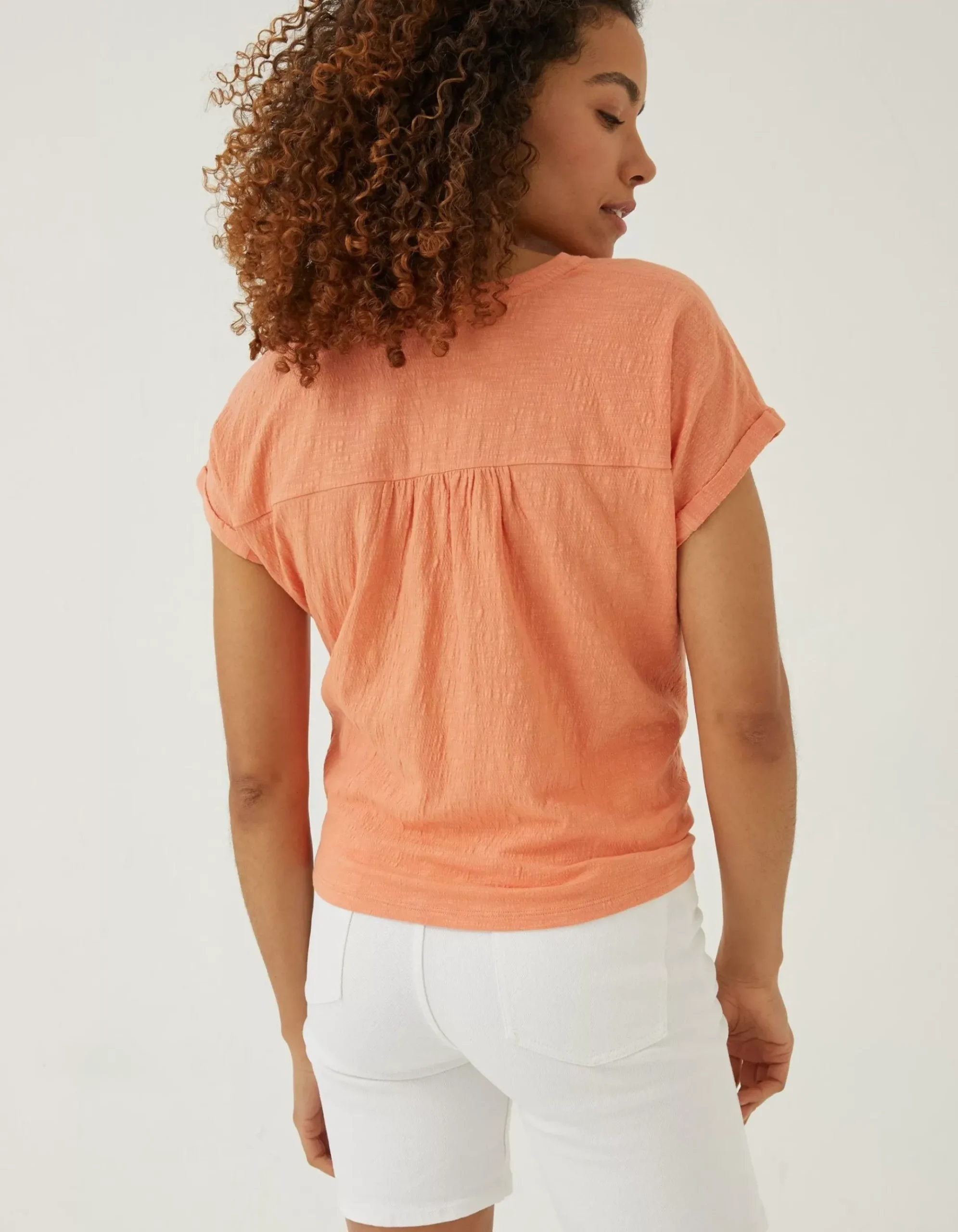 Fran Tie Front Top