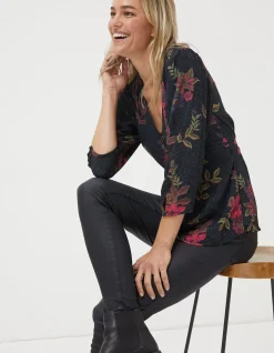 Frankie Dotted Floral Blouse