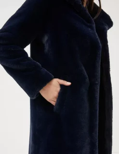 Freya Faux Fur Long Coat