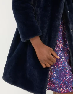 Freya Faux Fur Long Coat