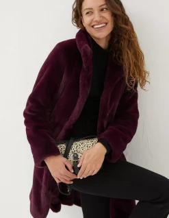 Freya Faux Fur Long Coat