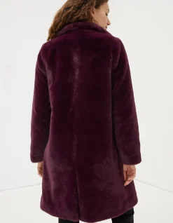 Freya Faux Fur Long Coat