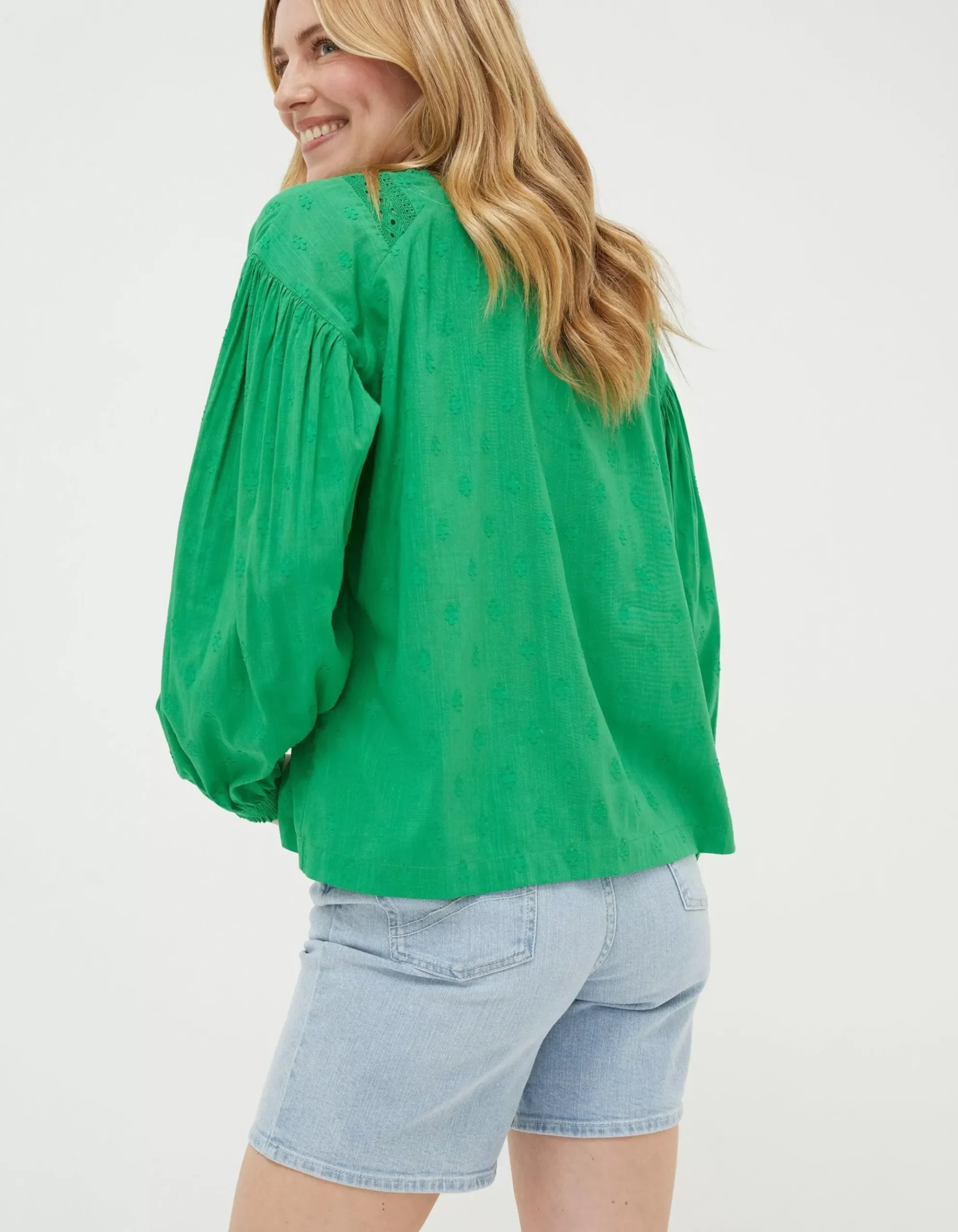 Freya Green Lace Blouse