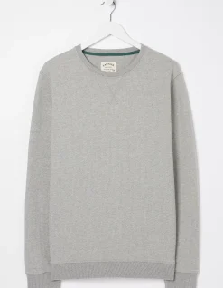 Frome Textured Crew Neck Sweatshirt