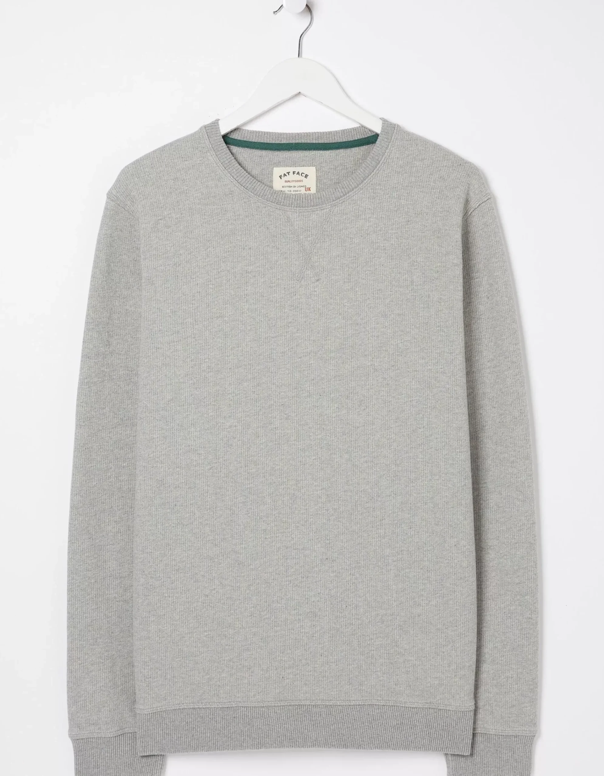 Frome Textured Crew Neck Sweatshirt