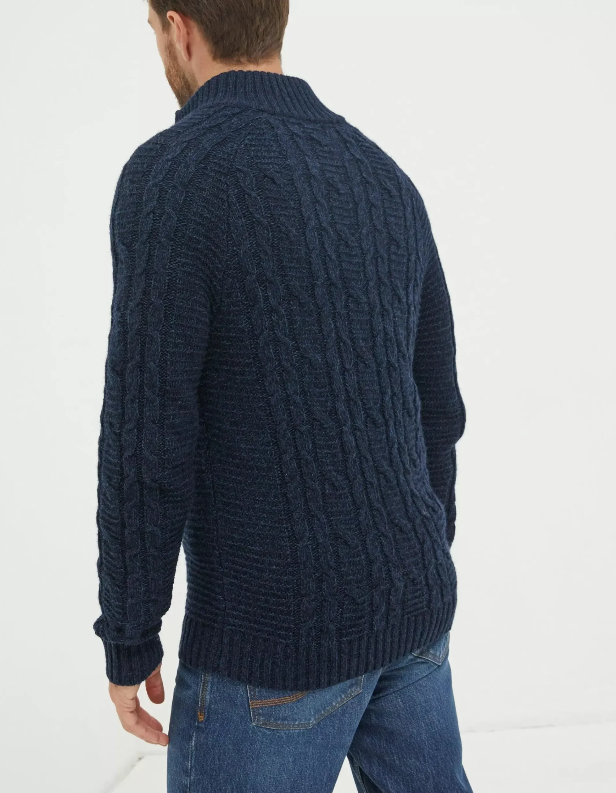 Funtley Cable Half Neck Jumper