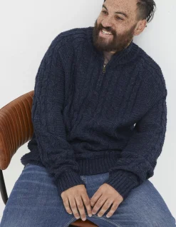 Funtley Cable Half Neck Jumper