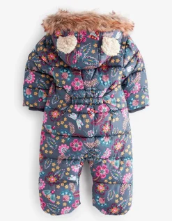 Garden Floral Print Snowsuit