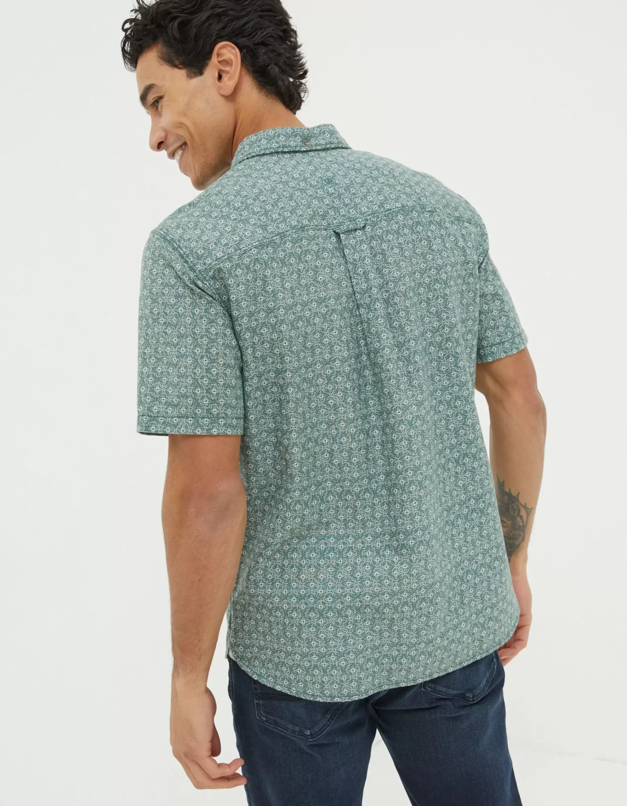 Geo Print Shirt