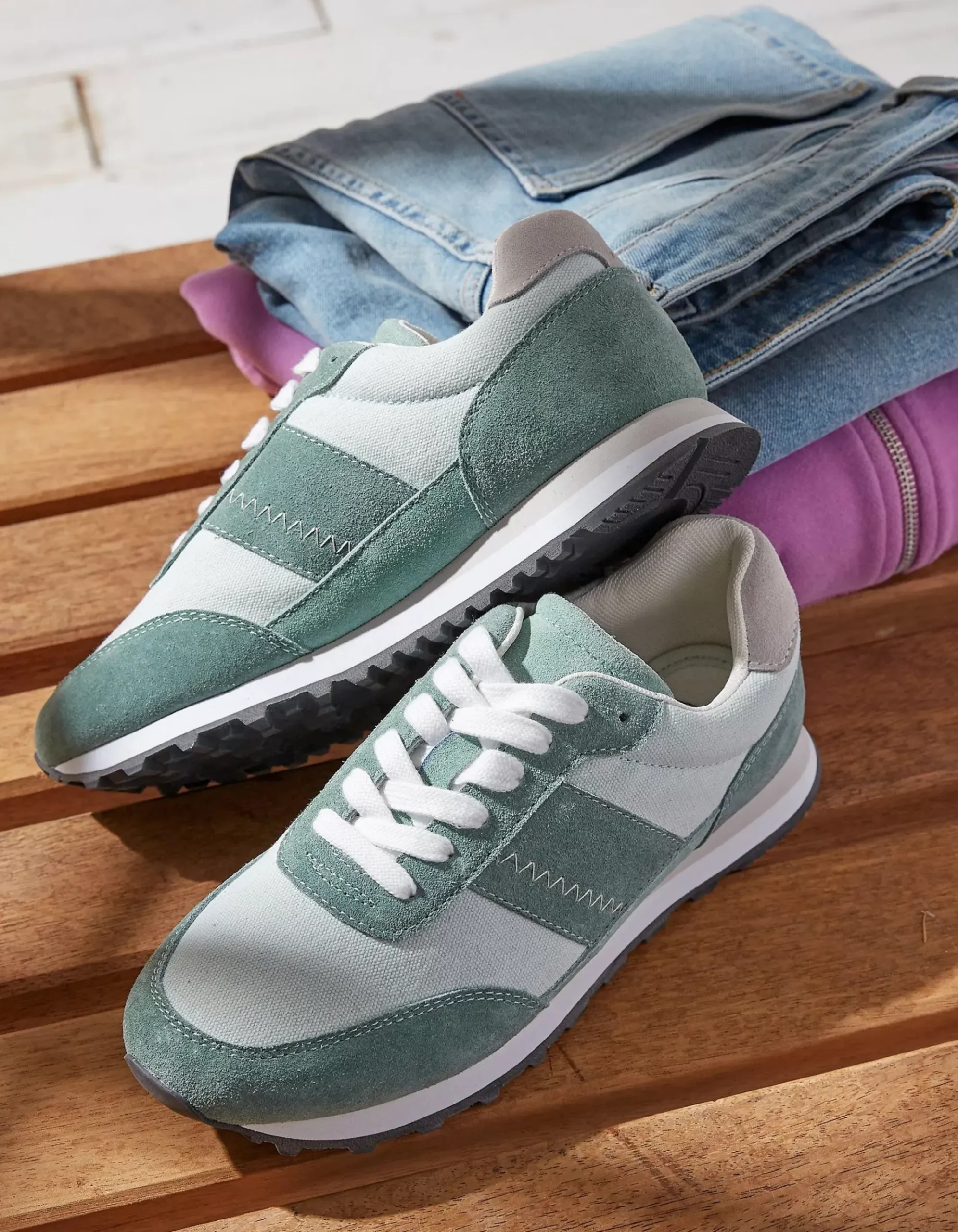 Georgia Colour Block Runner Trainers