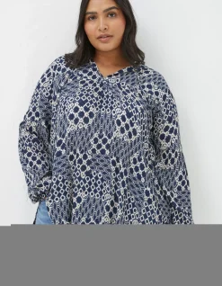 Georgie Patchwork Geo Tunic