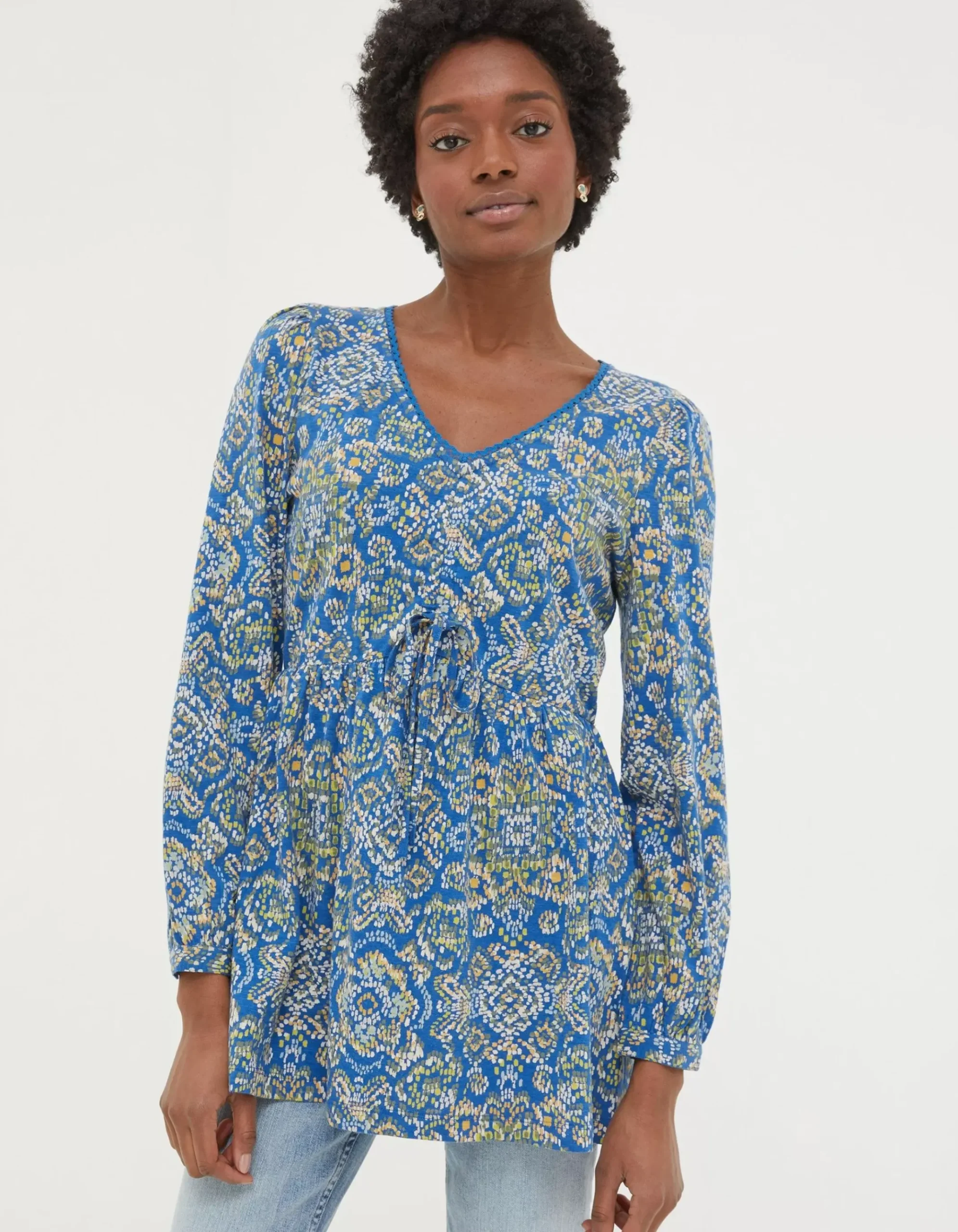 Gina Aztec Texture Tunic