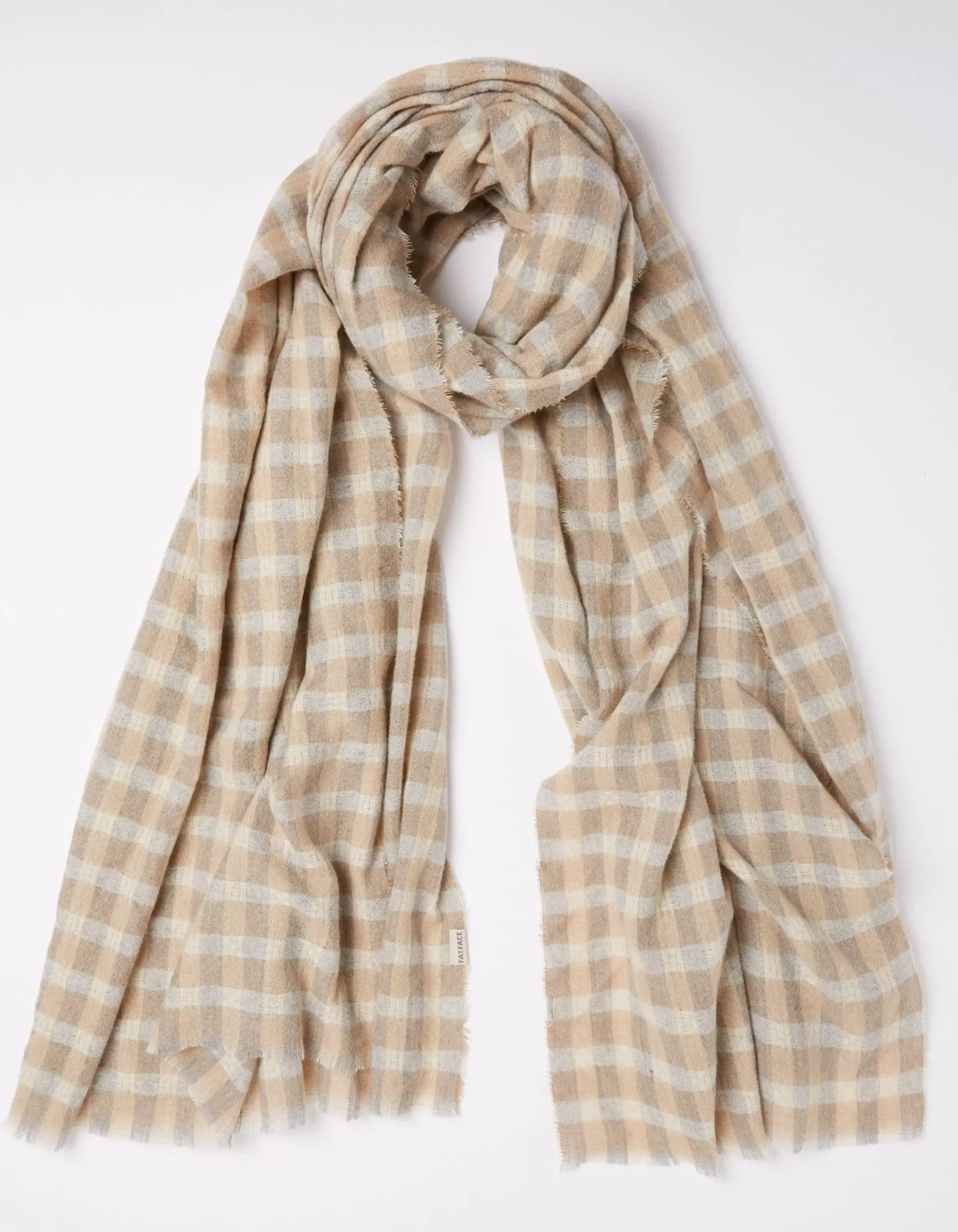Gingham Check Scarf