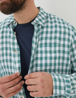 Gingham Linen Shirt