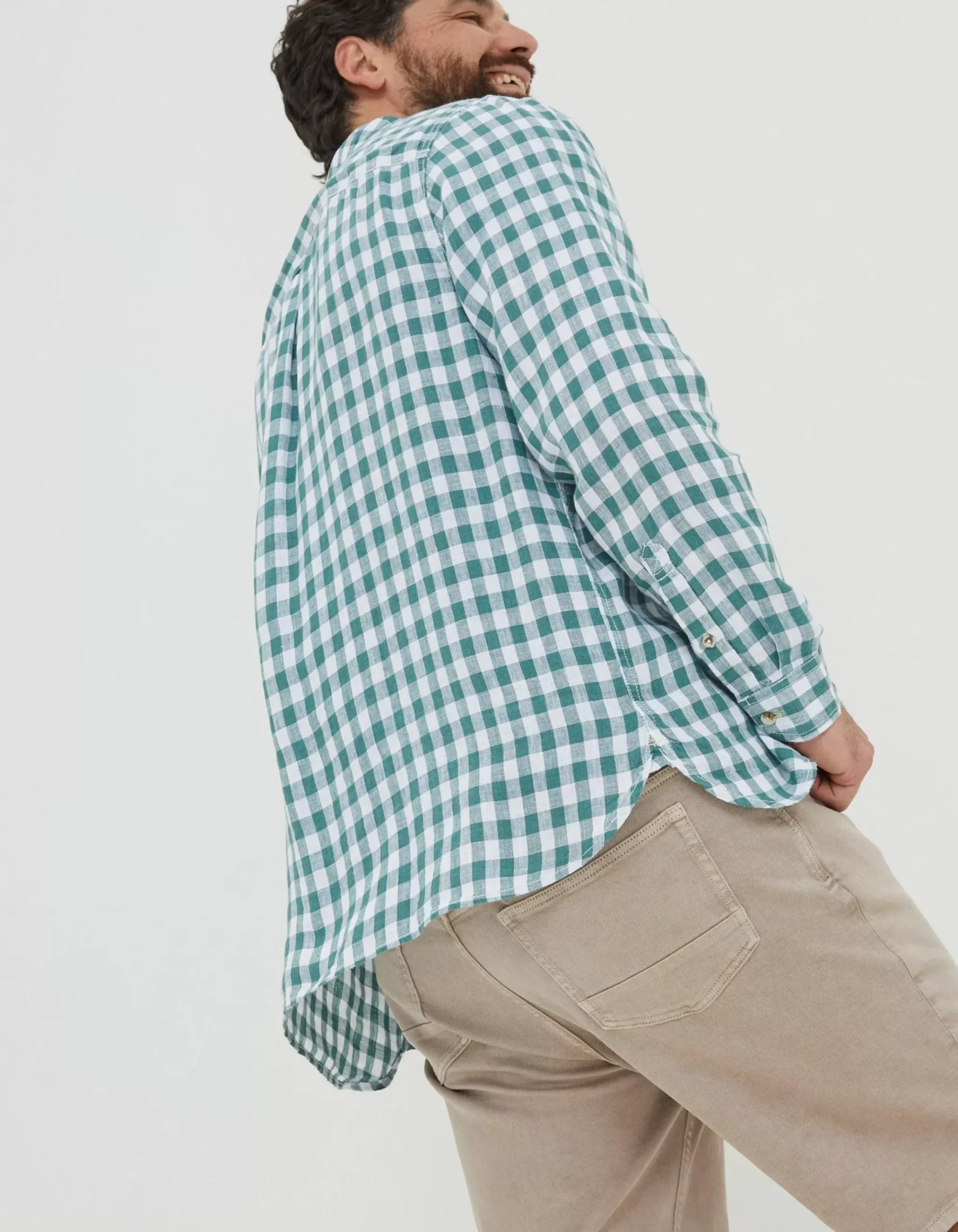 Gingham Linen Shirt