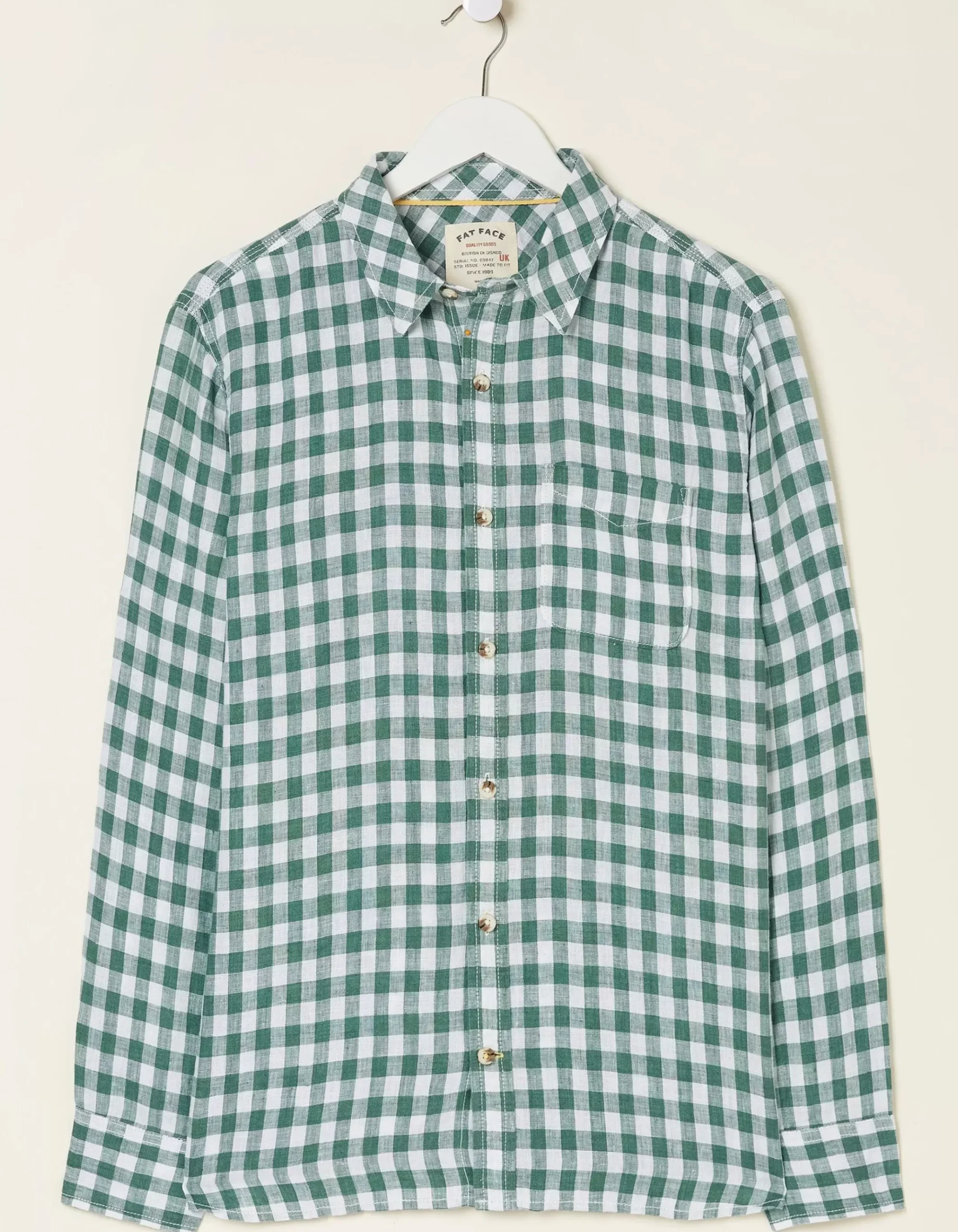 Gingham Linen Shirt