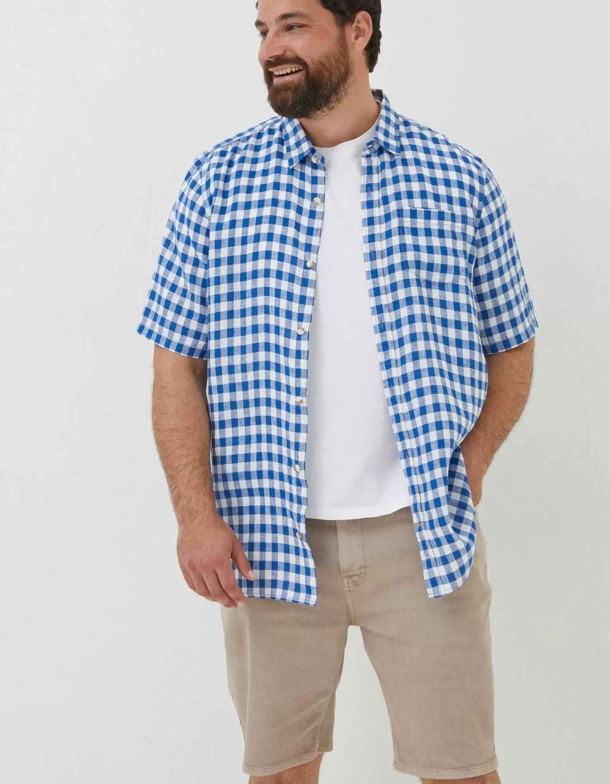 Gingham Linen Shirt