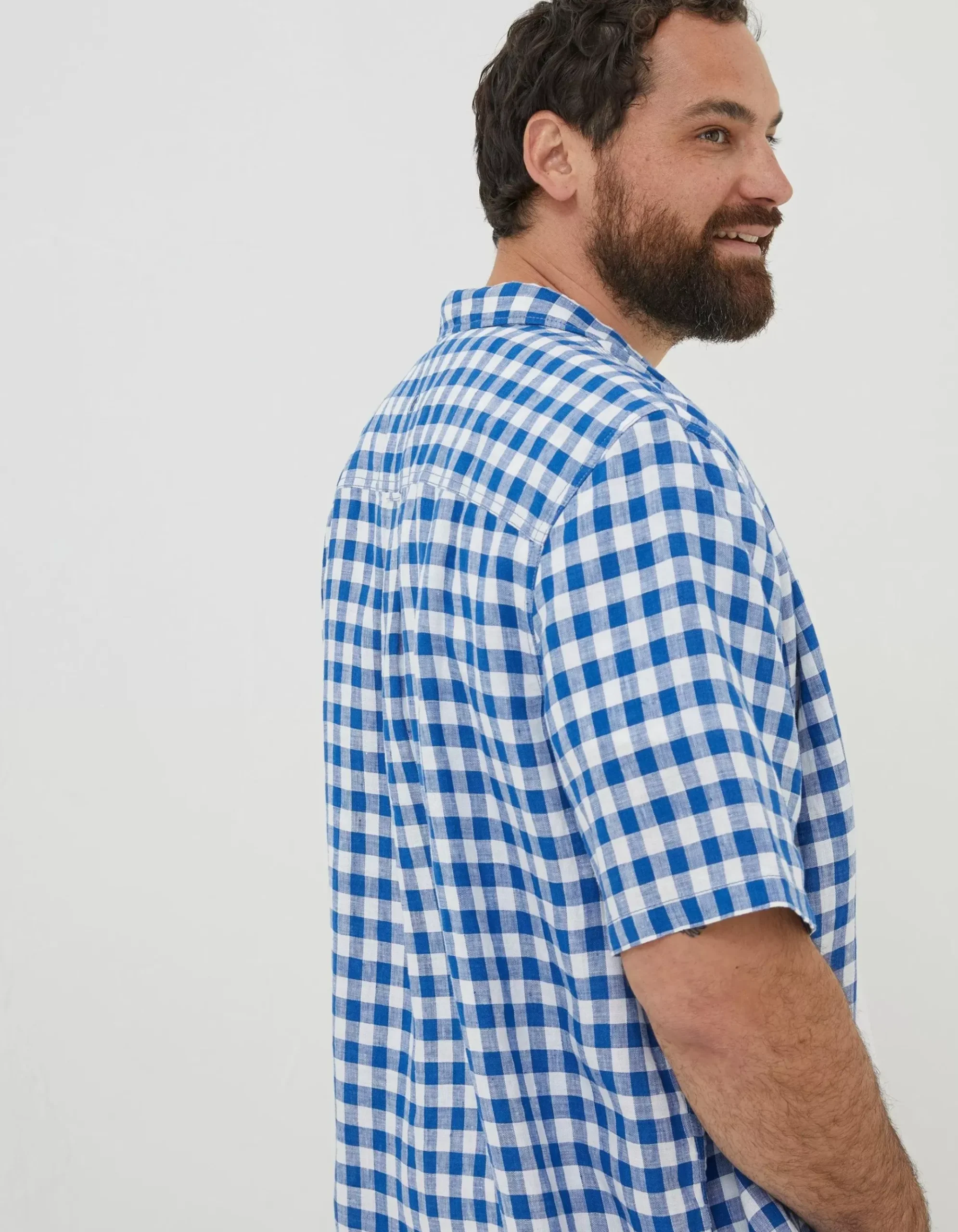 Gingham Linen Shirt