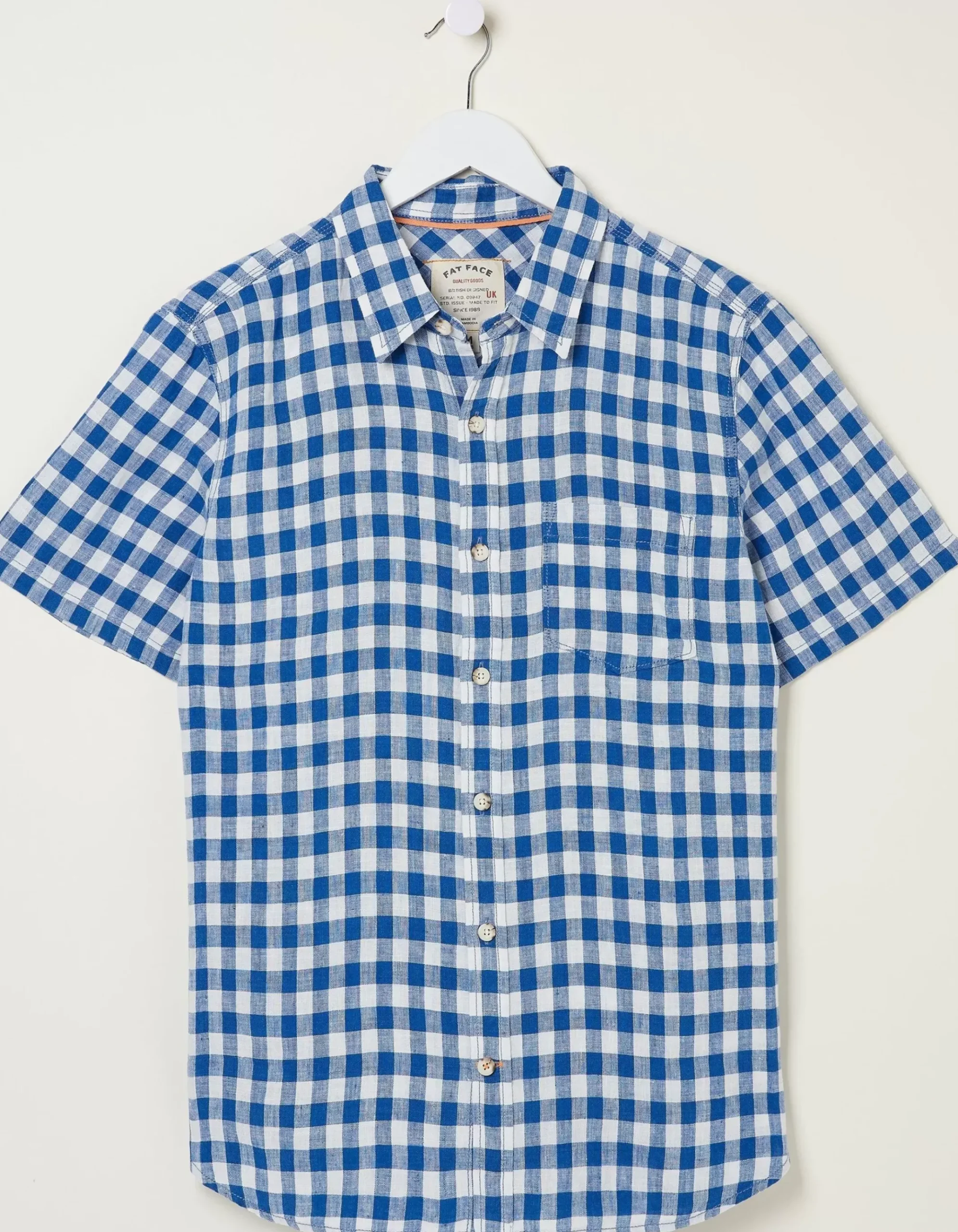 Gingham Linen Shirt