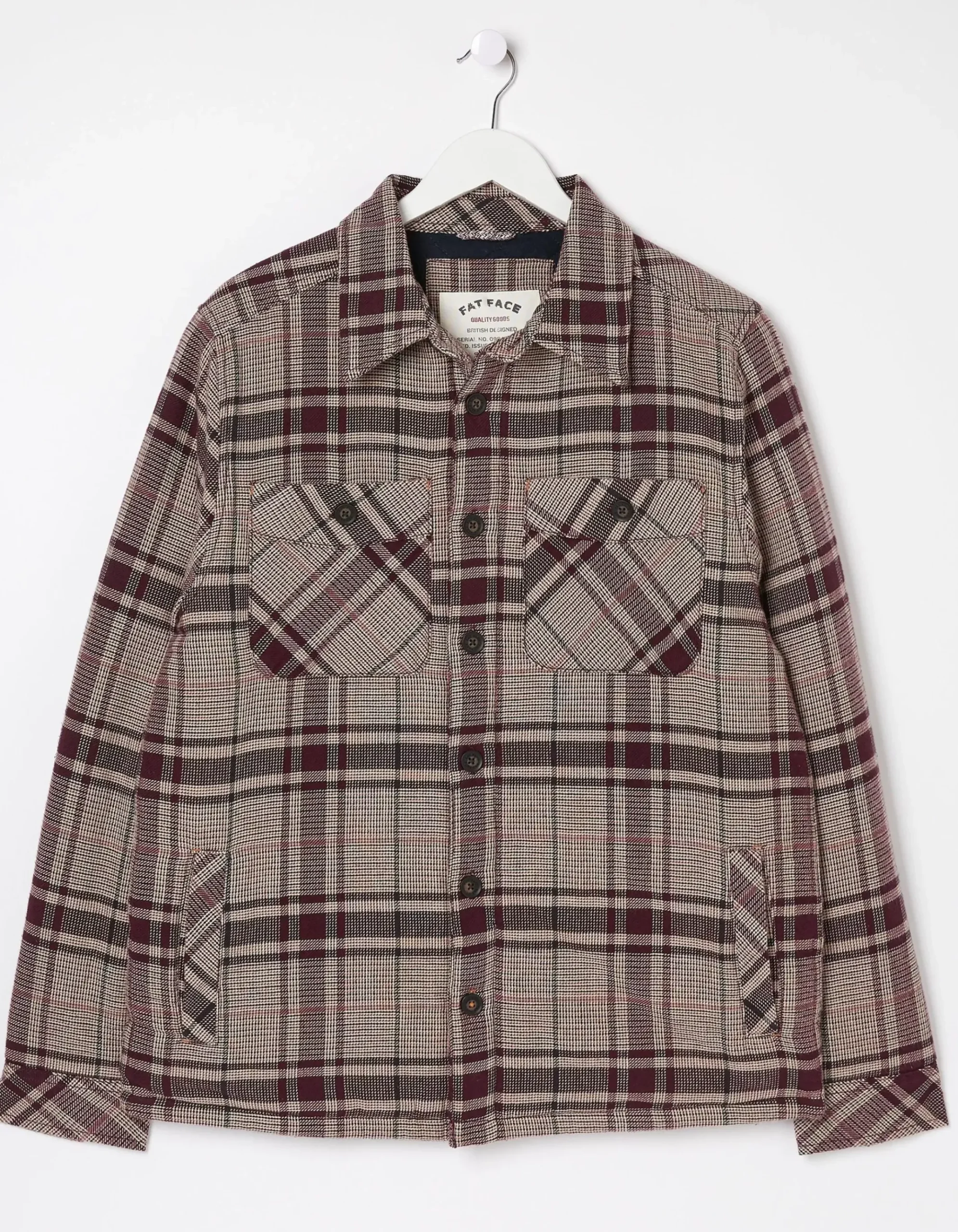 Glen Check Overshirt