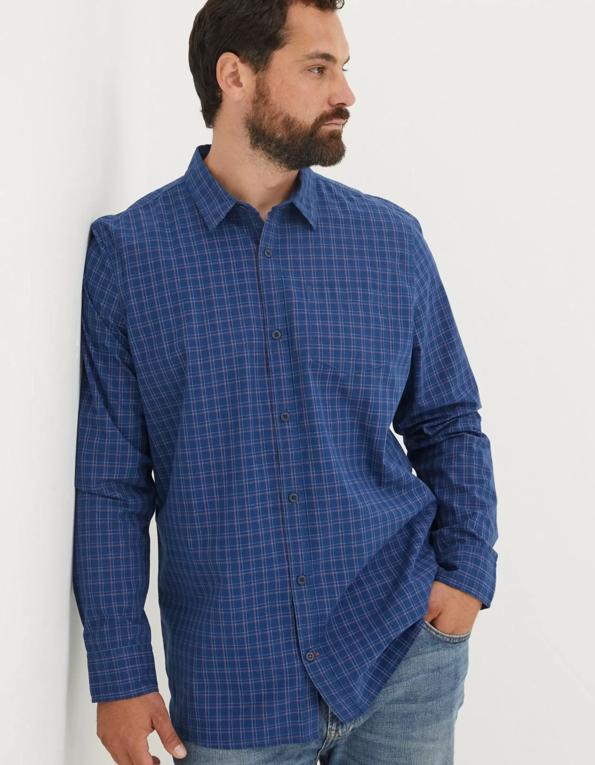 Grays Grid Check Shirt
