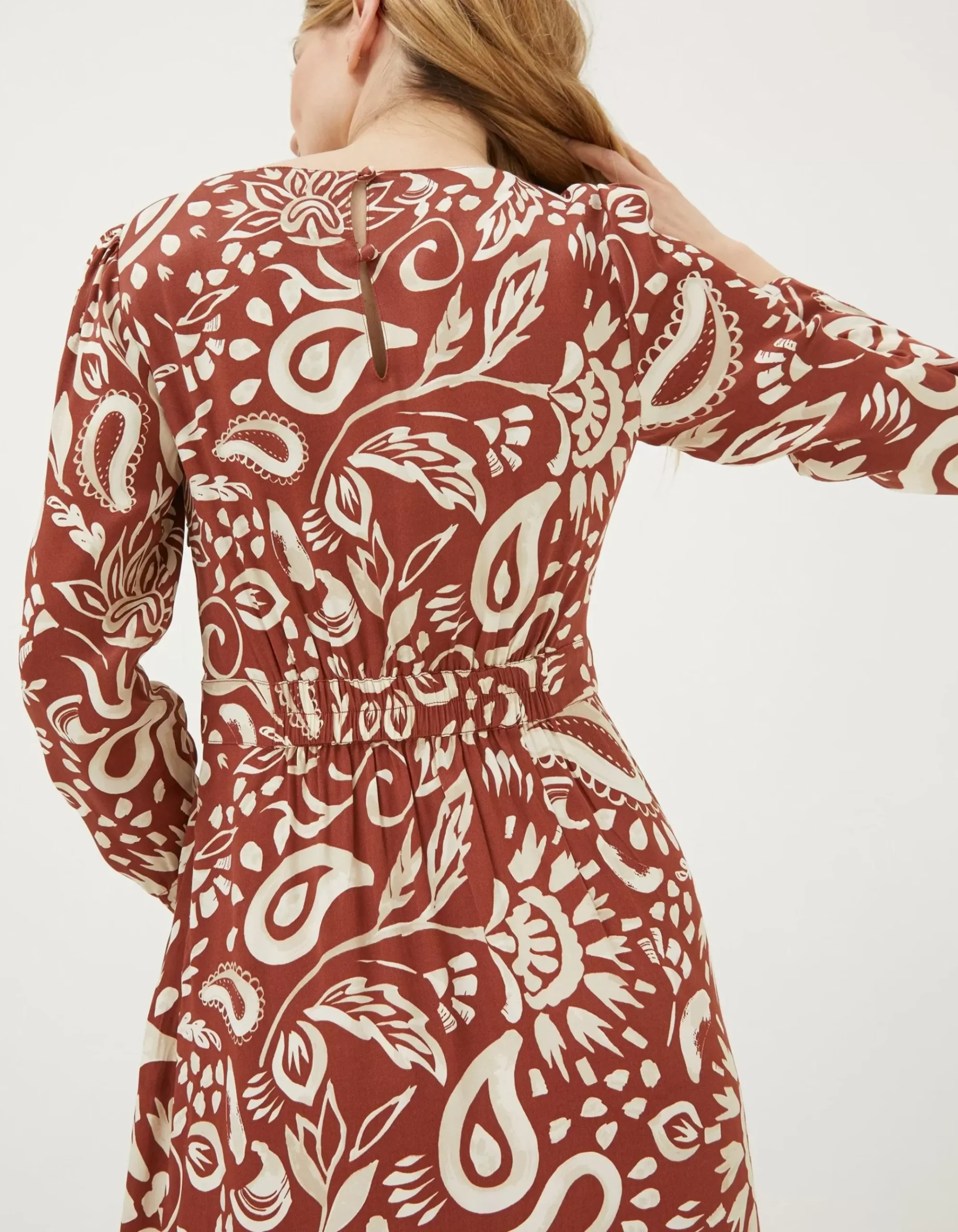 Haldon Watercolour Midi Dress