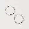 Hammered Hoops