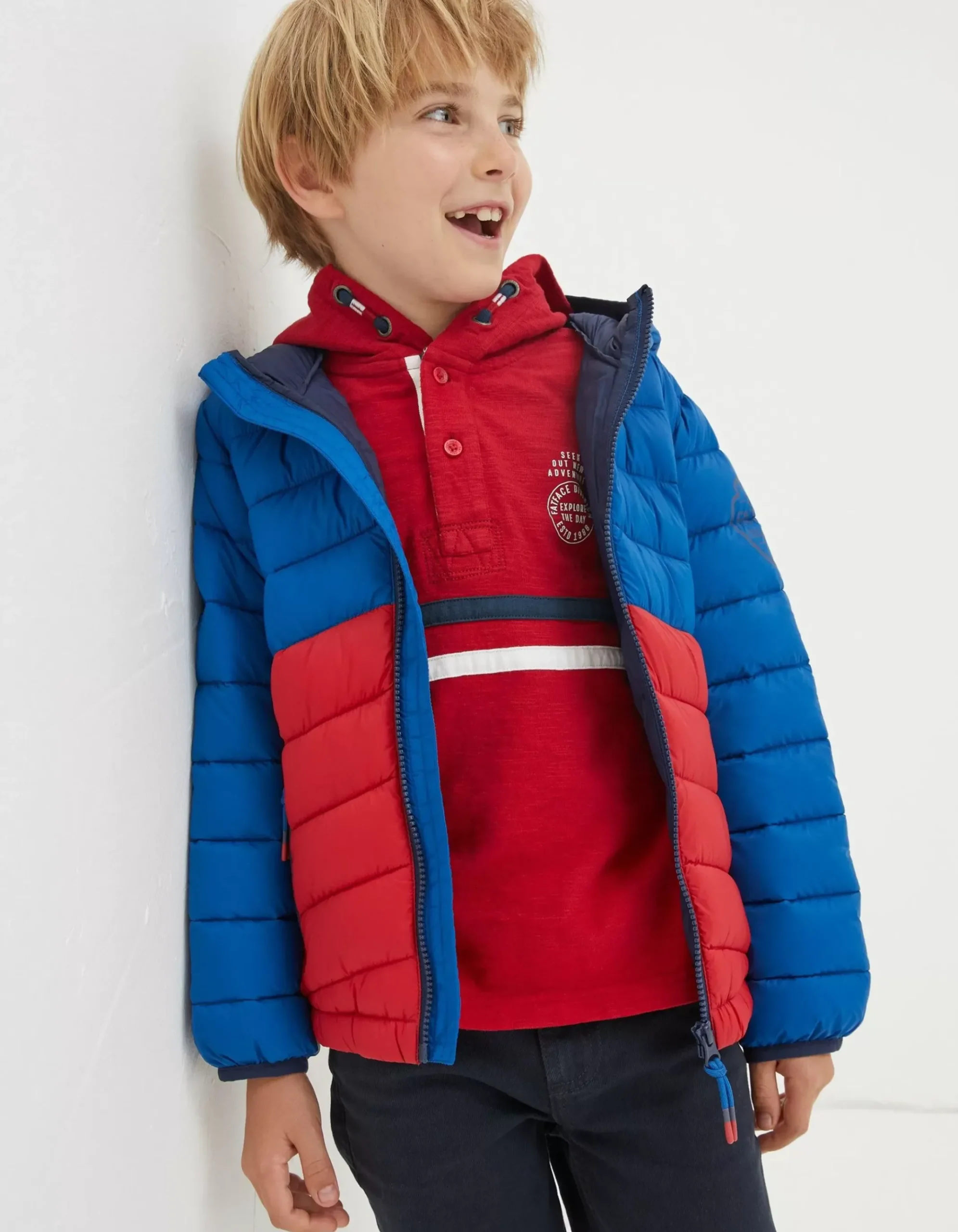 Harry Colour Block Padded Jacket