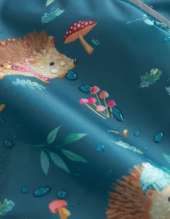 Hedgehog Print Puddlesuit