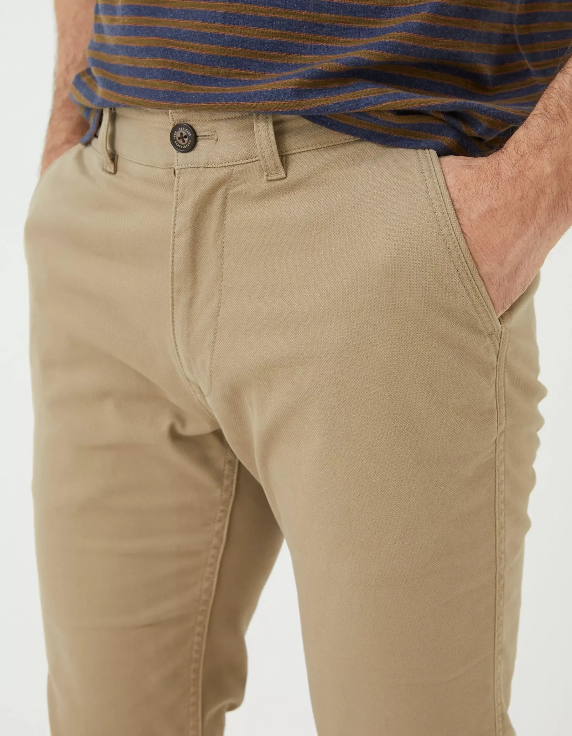 Heyshott Slim Textured Chinos