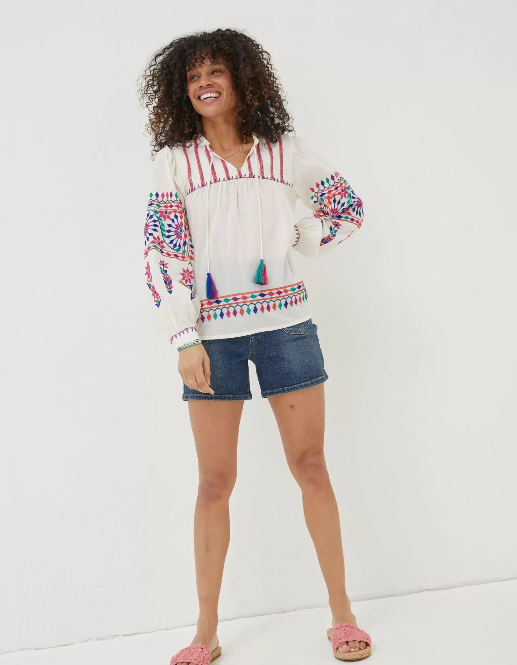 Ida Embroidered Blouse
