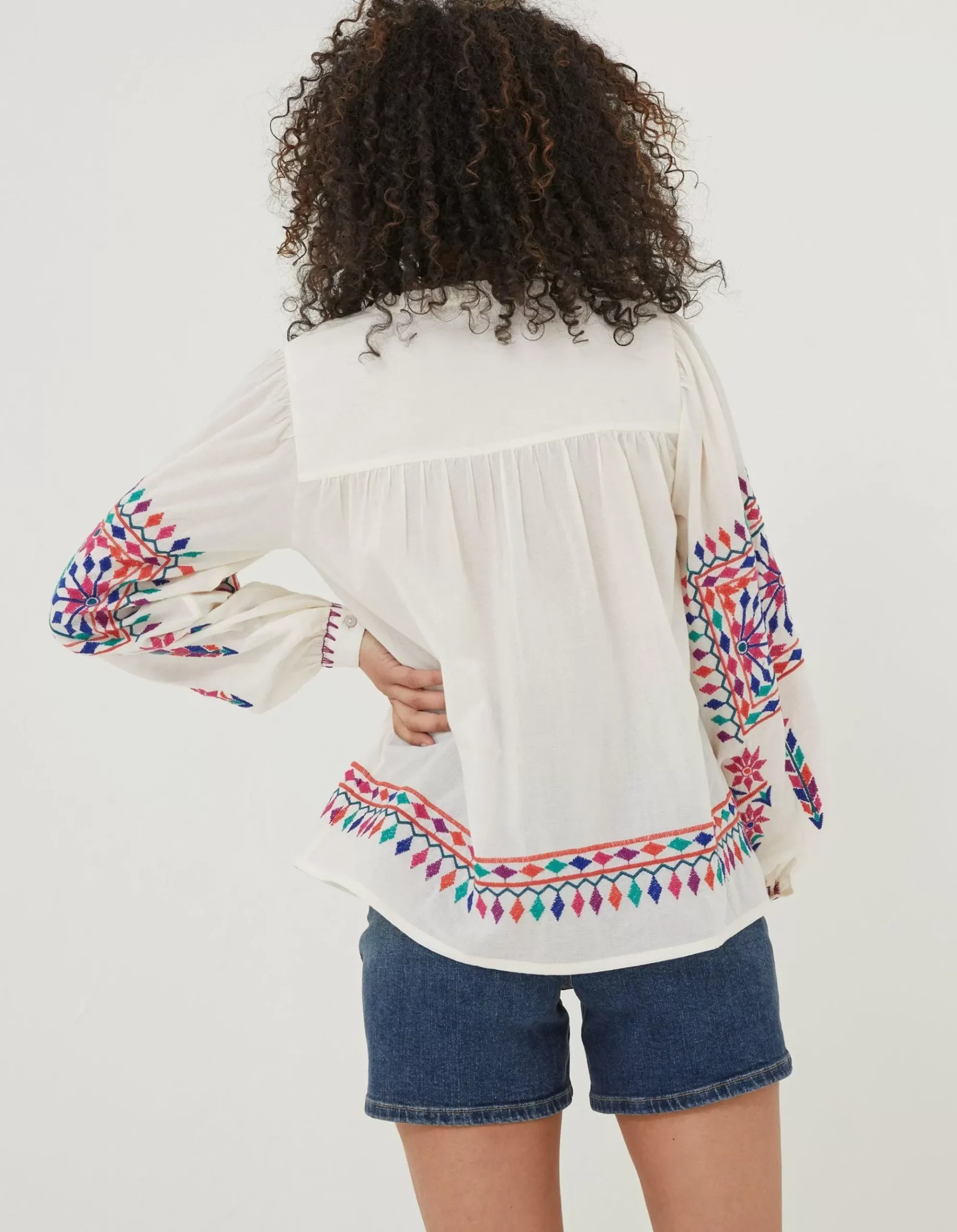 Ida Embroidered Blouse