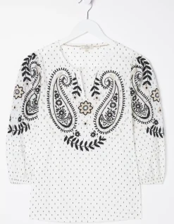 Imogen Embroidered Blouse