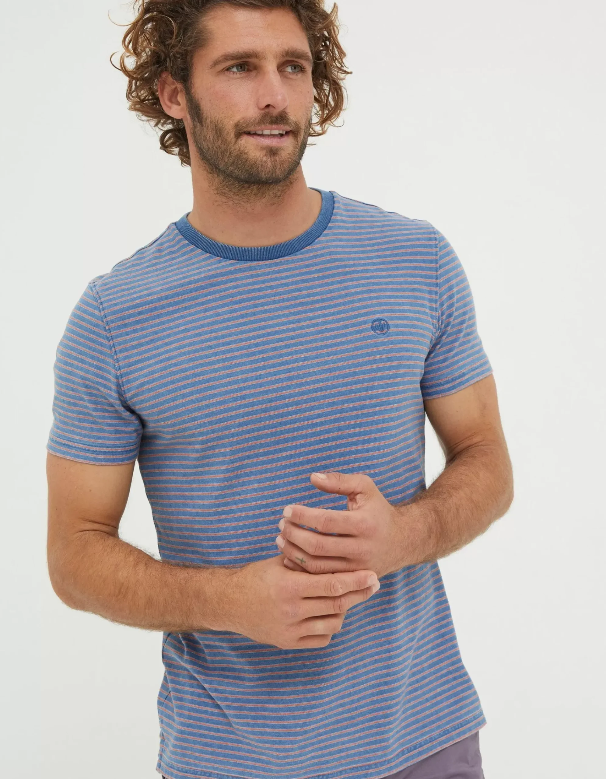 Indigo Stripe T-Shirt