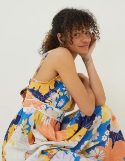 Jayden Coastal Midi Dress