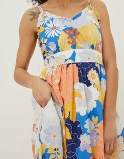 Jayden Coastal Midi Dress