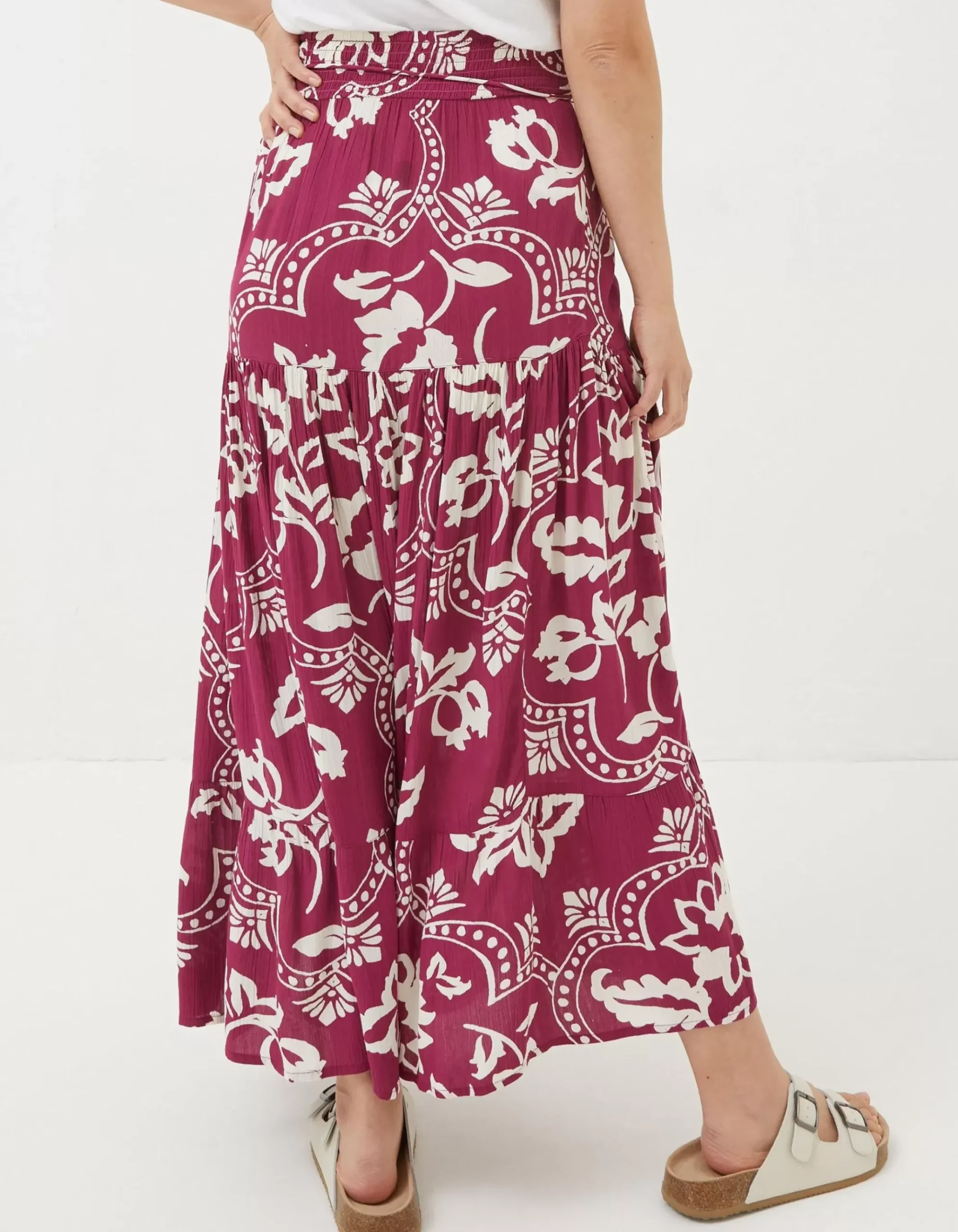 Jayla Wallpaper Floral Maxi Skirt