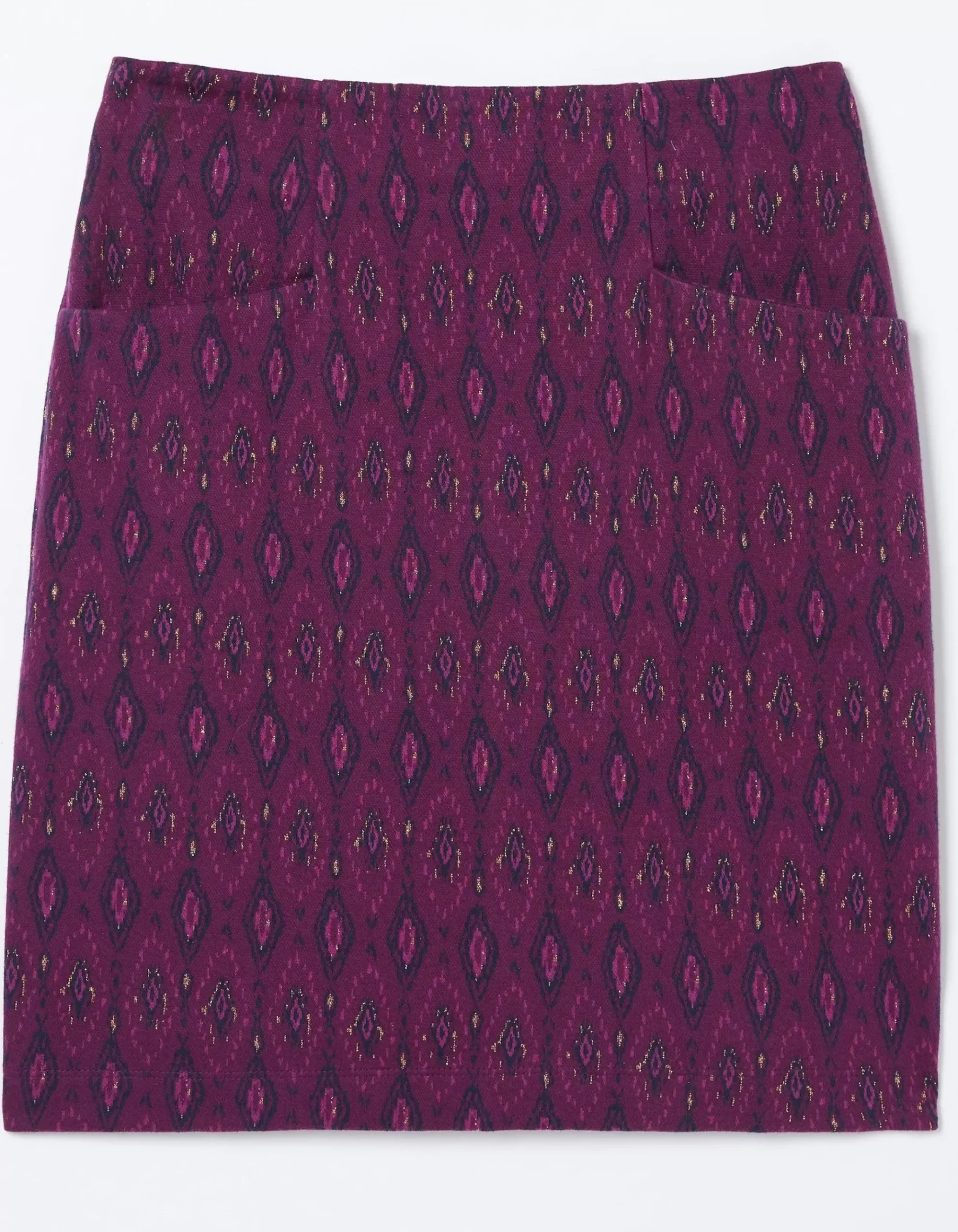Jennie Ikat Geo Jersey Skirt