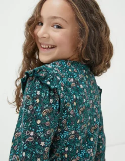 Jess Evergreen Floral Jumpsuit